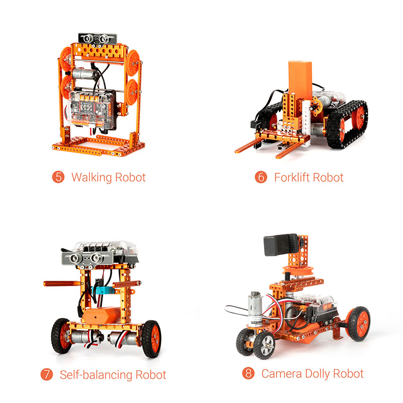 12 in 1 WeeeBot RobotStorm STEAM Robot Kit-5